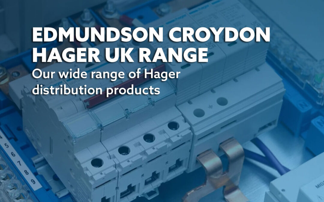 Our wide range of Hager distribution products